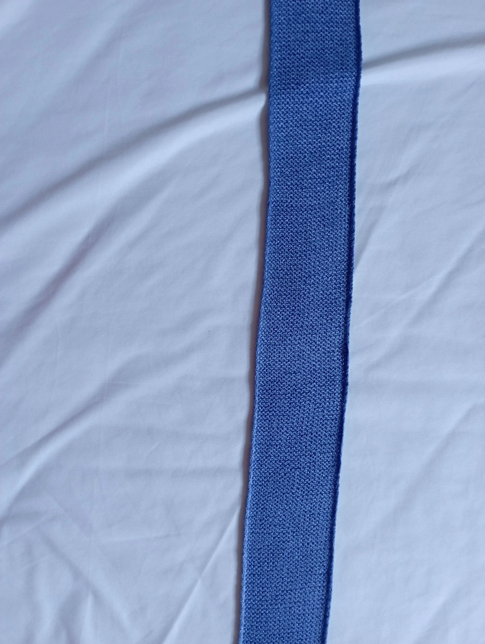Cachecol de malha infantil azul – photo 3